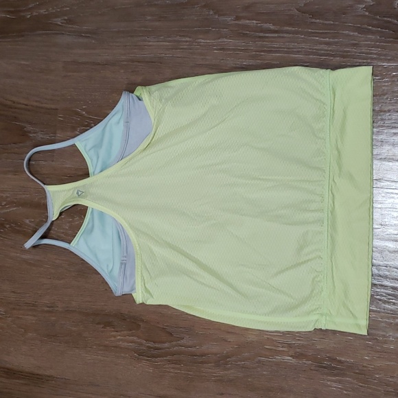 (12) Ivivva Athletica by Lululemon Athletica Youth Girl's Racerback Layered - Picture 6 of 7